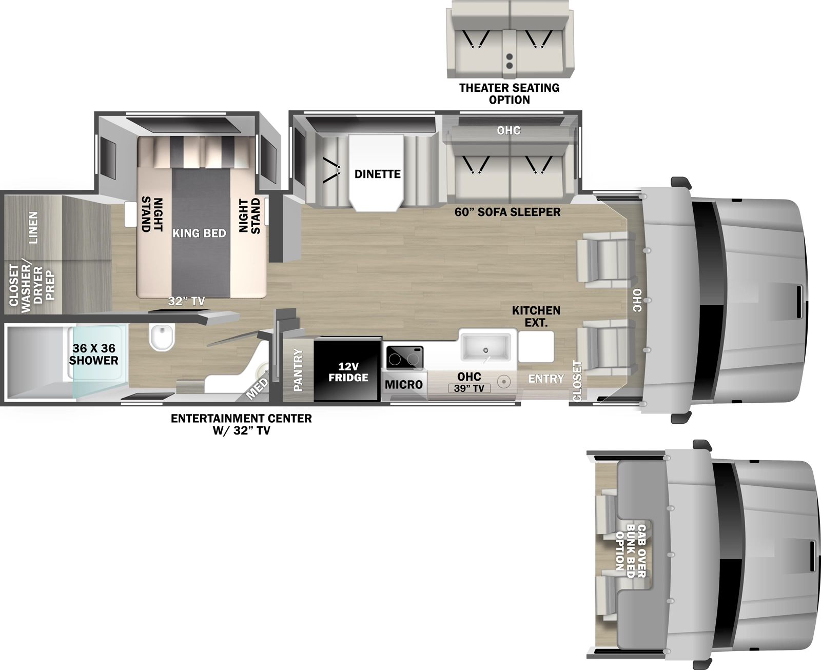 Europa 31SS Floorplan